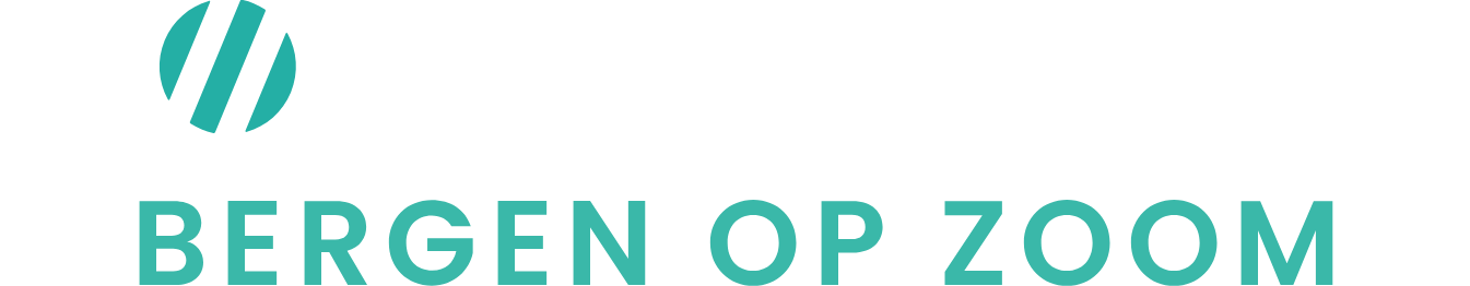 PowerMama BURGUM - Logo compleet - Naam midden - Wit